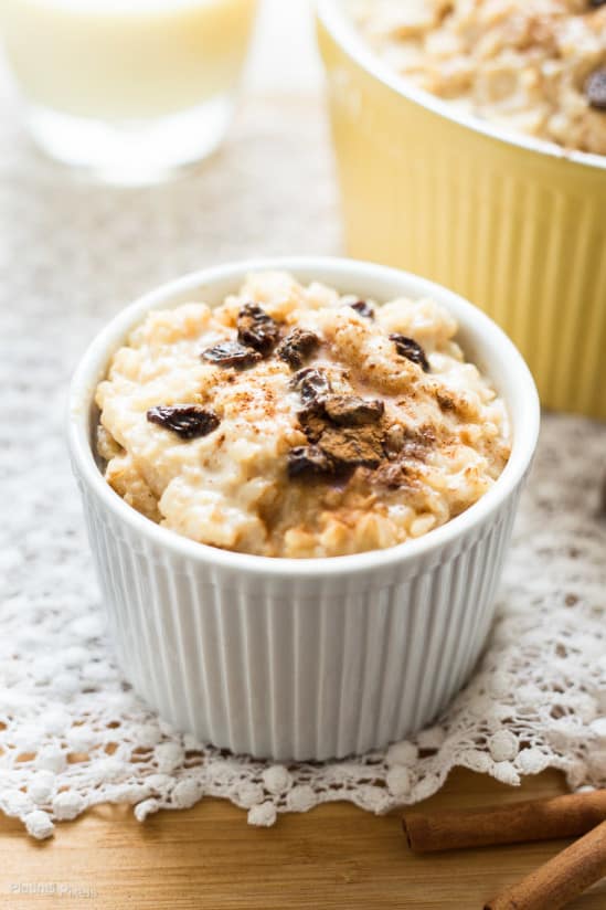 Healthy Homemade Eggnog Rice Pudding - Plating Pixels