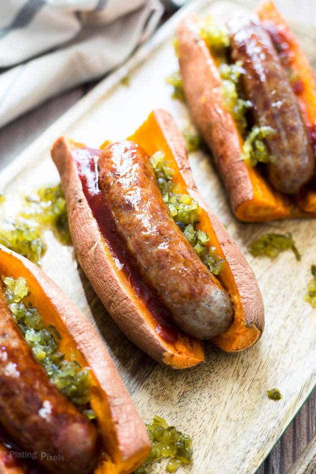 Sweet Potato Sausage Dogs (Gluten Free) - Plating Pixels