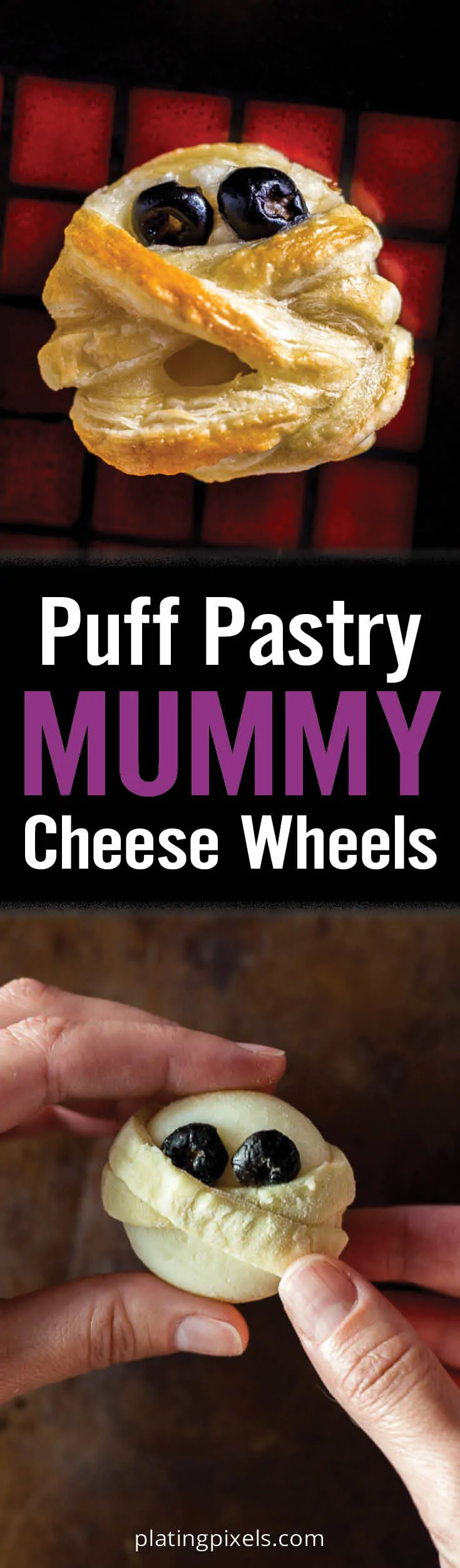 mummy cheese spread