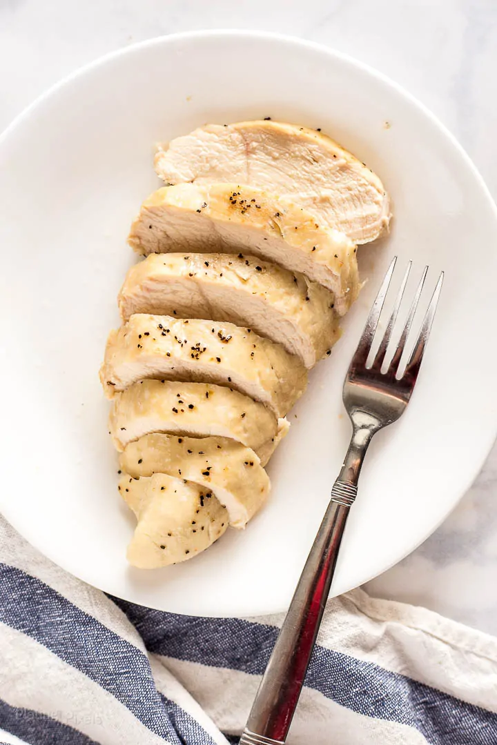 8 oz Chicken Breast Protein - Skinless/Skin, Raw/Cooked, Bone-In/Out